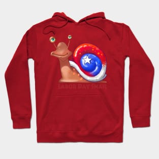 Labor day snail Hoodie